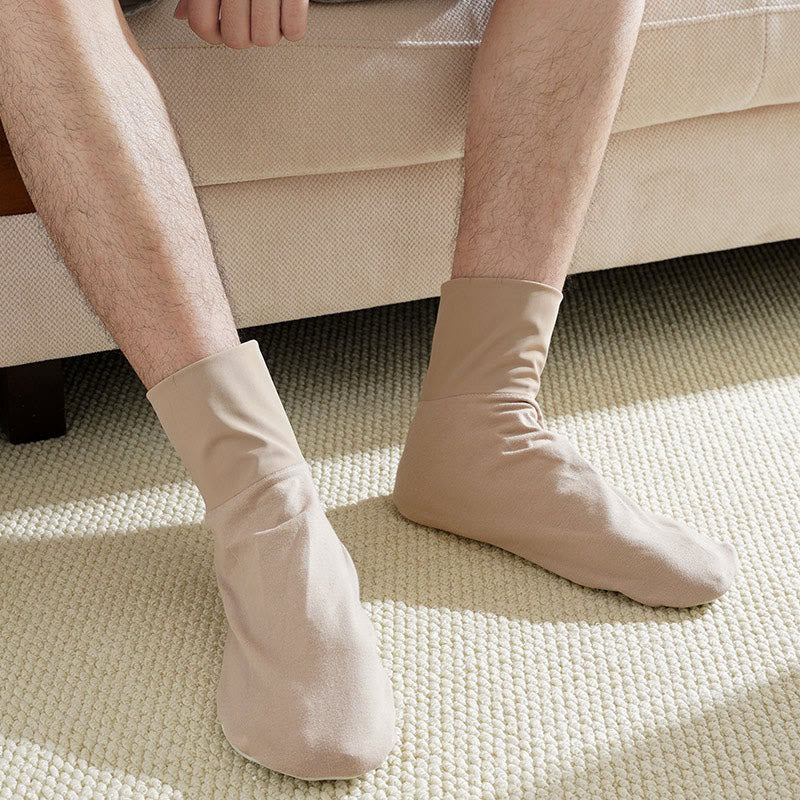 Chaussettes de nuit à l'essence d'armoise (2 paires) - Chameau - EU39-44(US6-10) - image 9