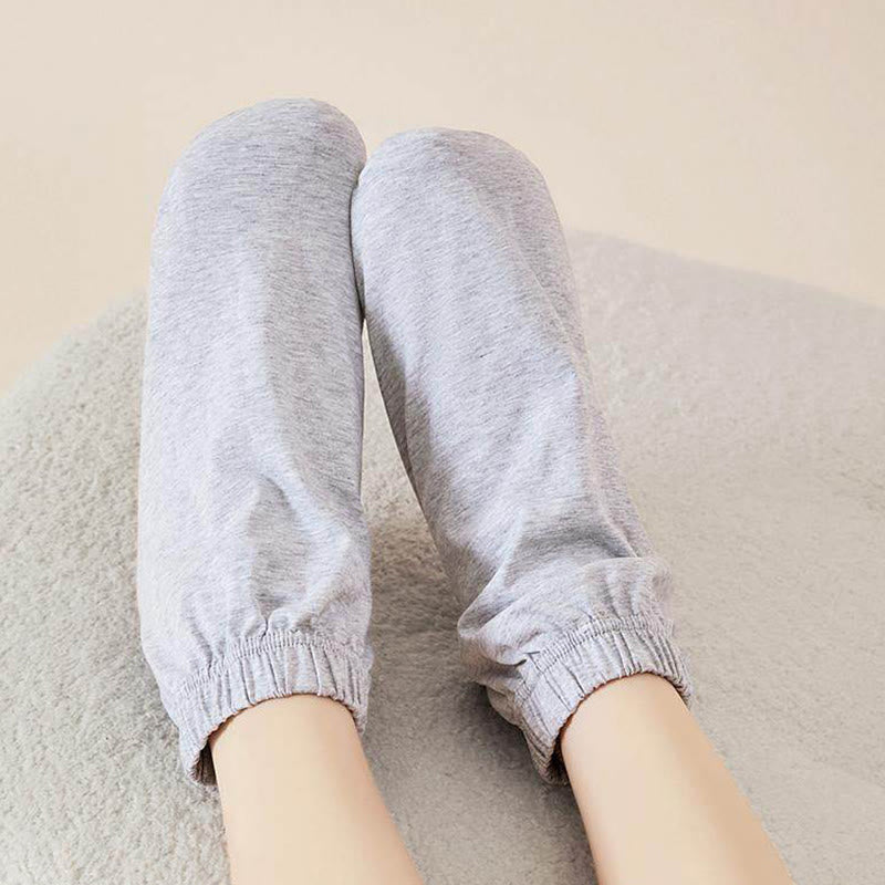 Chaussettes de nuit antibactériennes douces (2 paires) - Gris - UE36-39 (US3-6) - image 3