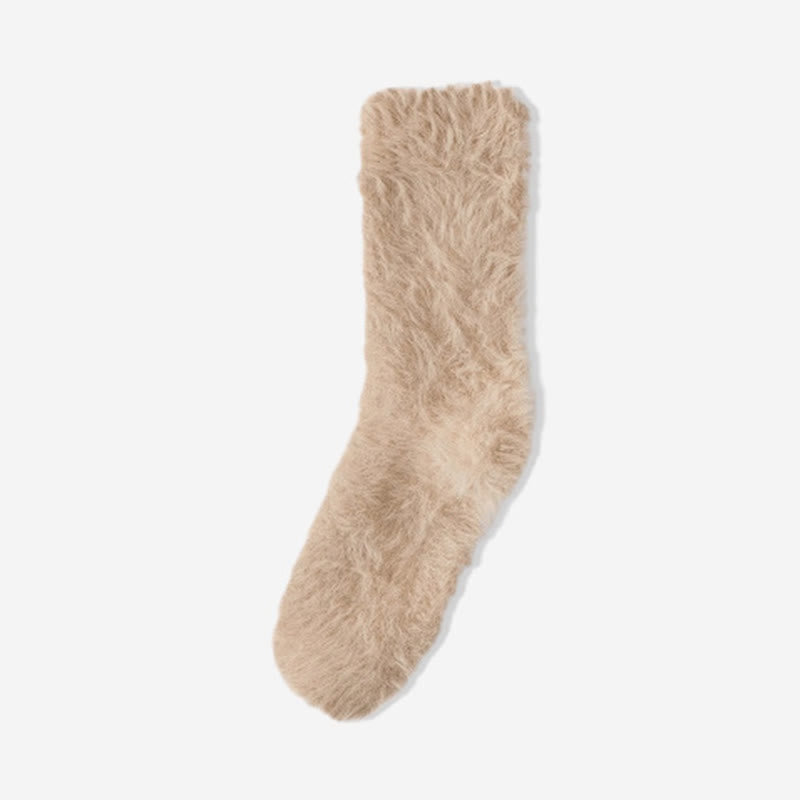Chaussettes de nuit épaisses et moelleuses (3 paires) - Kaki - UE36-39 (US3-6) - image 10
