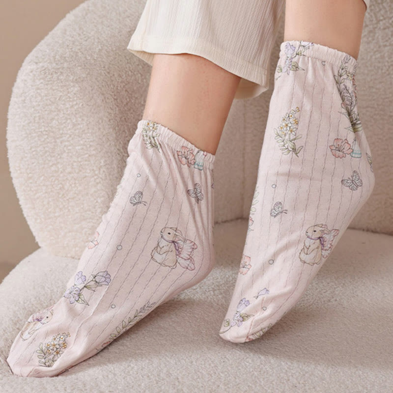 Chaussettes de nuit en coton doux Cloud (2 paires) - image 2