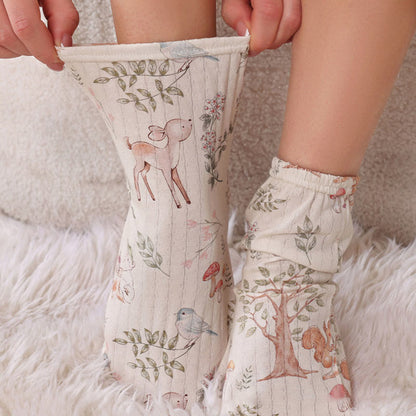 Chaussettes de nuit en coton doux Cloud (2 paires) - image 1