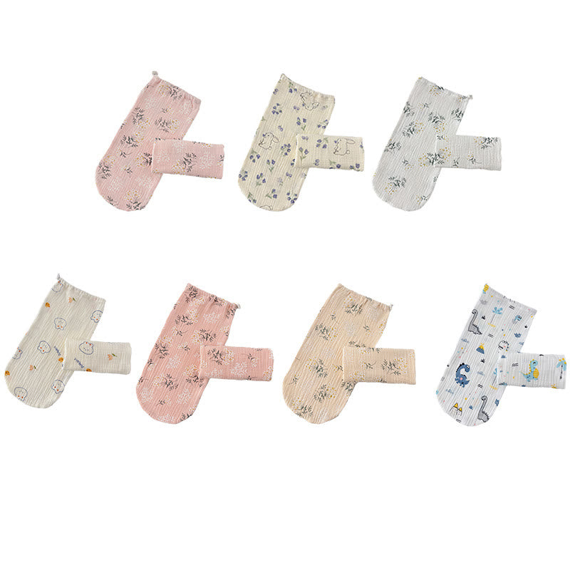 Chaussettes de nuit ajustables en coton doux pour la peau - image 7