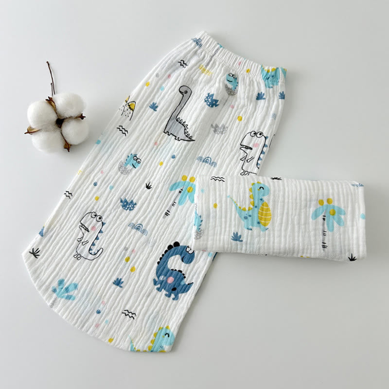 Chaussettes de nuit en coton doux et hypoallergénique - Blanc - L - image 2