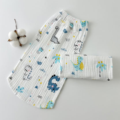 Chaussettes de nuit en coton doux et hypoallergénique - Blanc - L - image 2