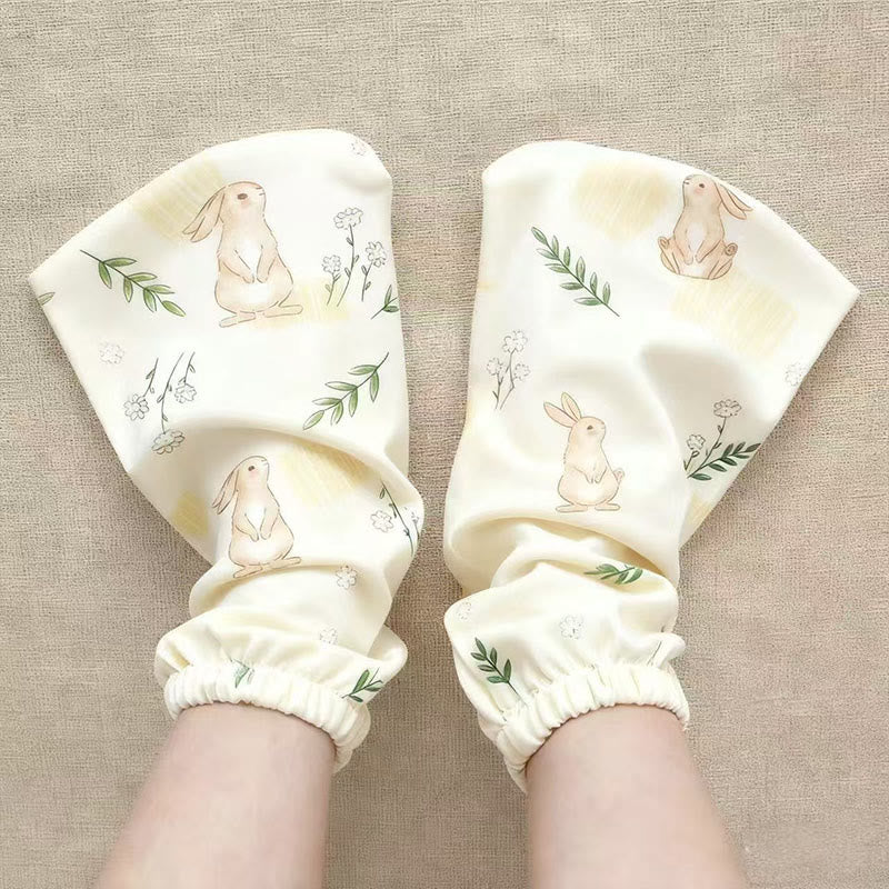 Chaussettes de nuit en coton à motifs d'animaux mignons - Lapin - EU38-44(US5-10) - image 0