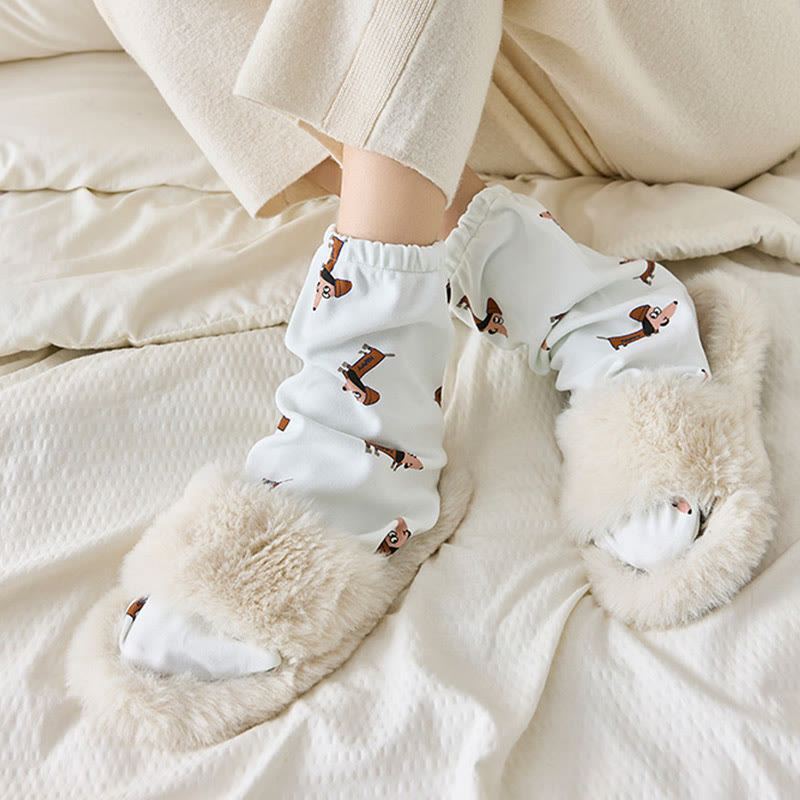 Chaussettes de nuit en coton doux pour toute la nuit - image 8