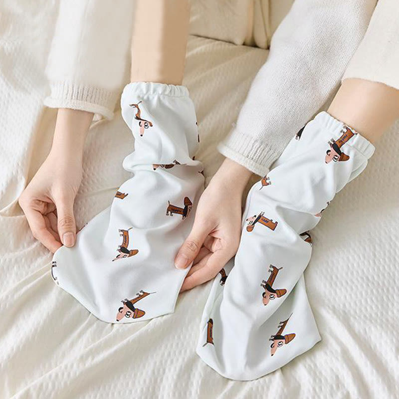 Chaussettes de nuit en coton doux pour toute la nuit - image 7