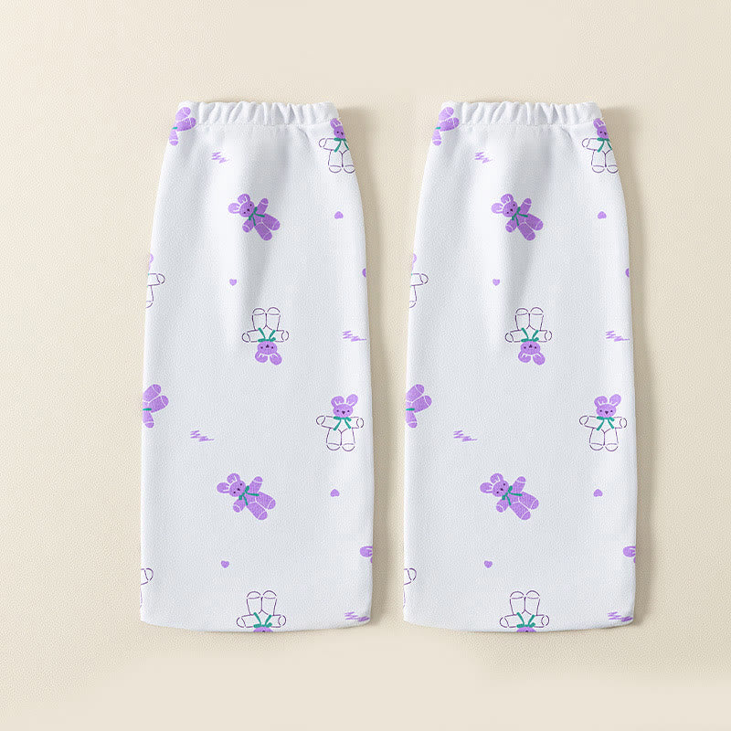 Chaussettes de nuit en coton doux pour toute la nuit - Beige - UE36-39 (US3-6) - image 12