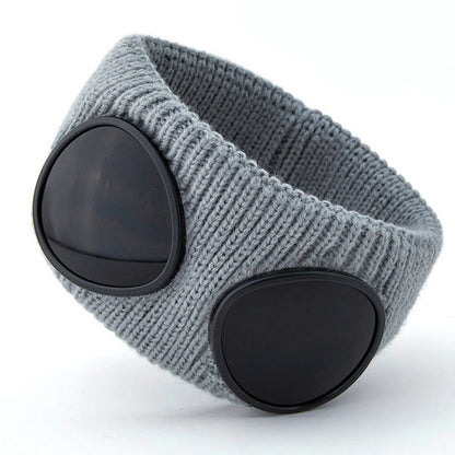 Bandeau uni avec lunettes - Gris - One Size - image 10