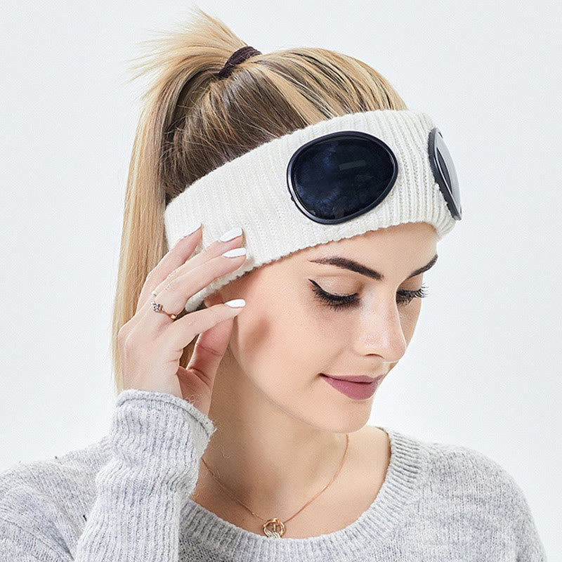 Bandeau uni avec lunettes - image 5