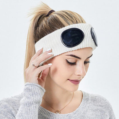 Bandeau uni avec lunettes - image 5