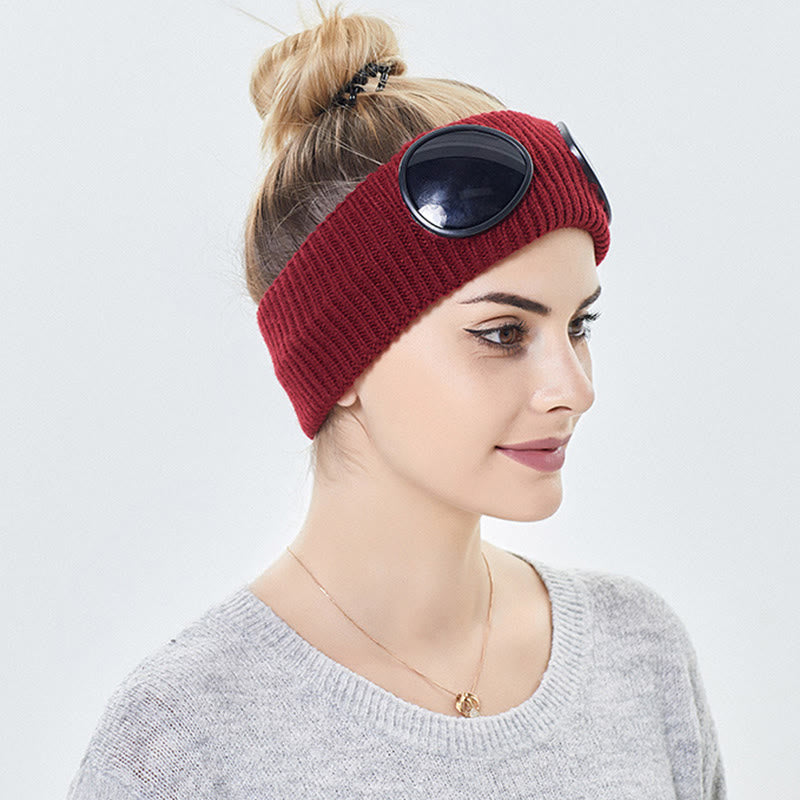 Bandeau uni avec lunettes - image 3