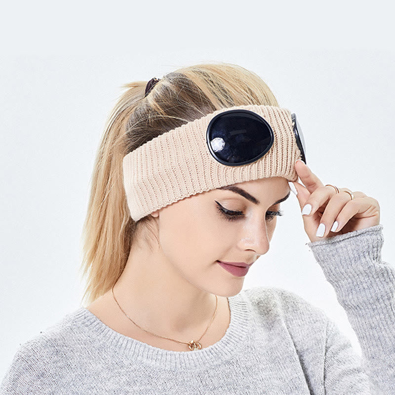 Bandeau uni avec lunettes - image 6