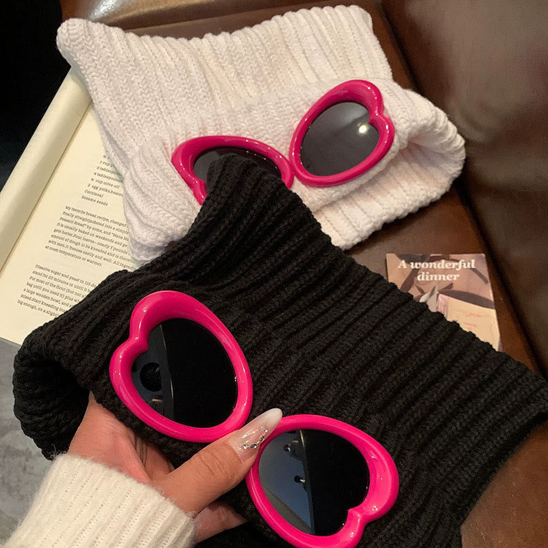 Bonnet à lunettes au design accrocheur - image 0