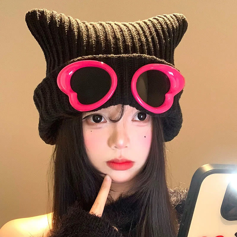 Bonnet à lunettes au design accrocheur - image 3