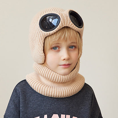 Écharpe unisexe, bonnet et lunettes de protection - image 11