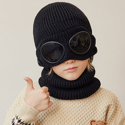 Écharpe unisexe, bonnet et lunettes de protection - image 10