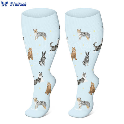 Chaussettes de compression pour chien paresseux grande taille (3 paires) - image 3
