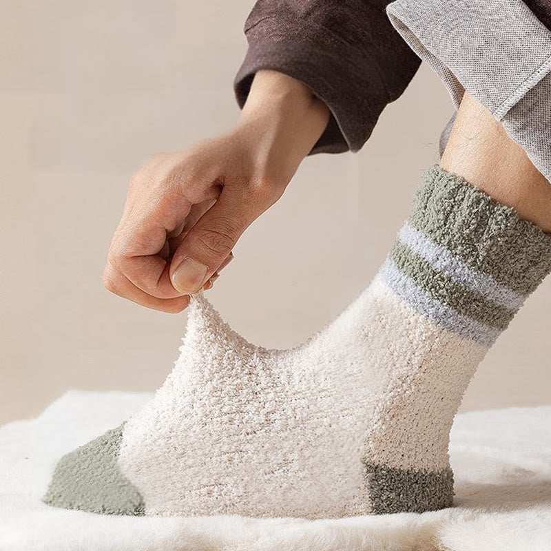 Chaussettes d'hiver en polaire (7 paires) - image 1