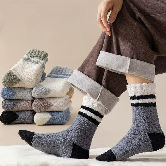 Chaussettes d'hiver en polaire (7 paires) - image 0