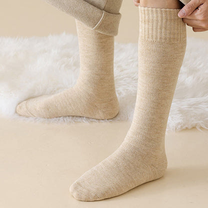 Chaussettes hautes chaudes en cachemire - image 3