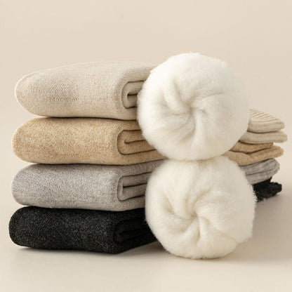 Chaussettes hautes chaudes en cachemire - image 10