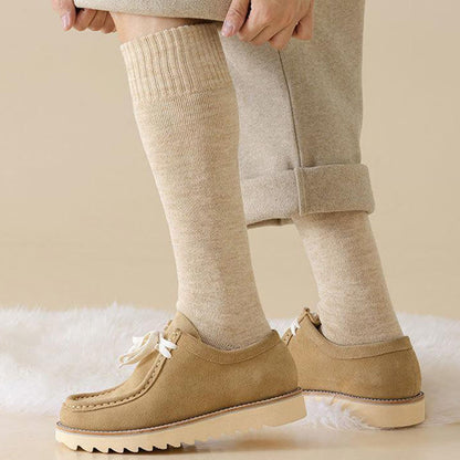 Chaussettes hautes chaudes en cachemire - image 4