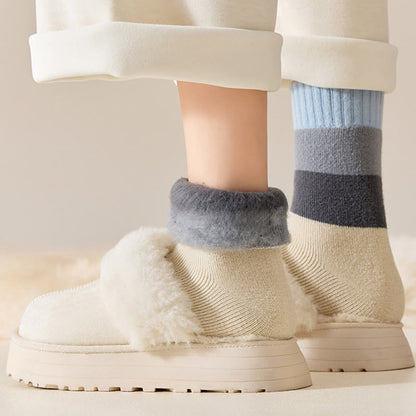 Chaussettes hautes extra épaisses en cachemire (4 paires) - image 7