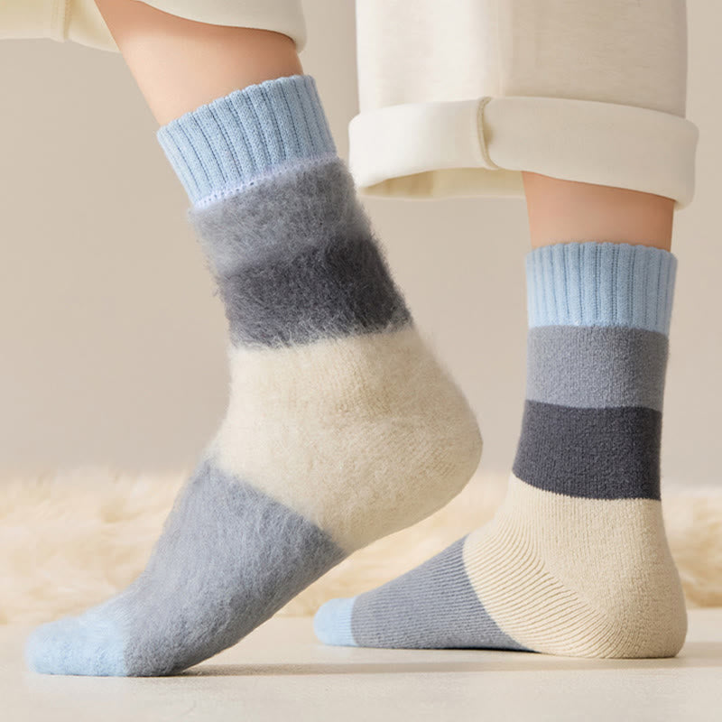 Chaussettes hautes extra épaisses en cachemire (4 paires) - image 2