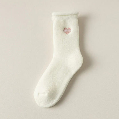 Chaussettes mi-mollet en polaire (3 paires) - Blanc - EU36-40(US3-7) - image 9