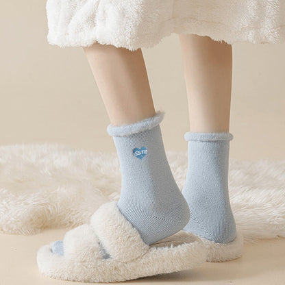 Chaussettes mi-mollet en polaire (3 paires) - image 7