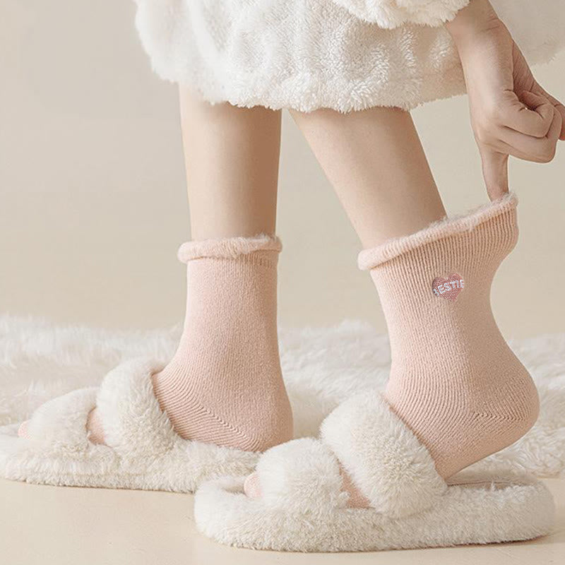 Chaussettes mi-mollet en polaire (3 paires) - image 3