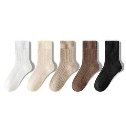 Chaussettes de soutien souples et mi-mollet (5 paires) - Multicolore - EU36-40(US3-7) - image 10