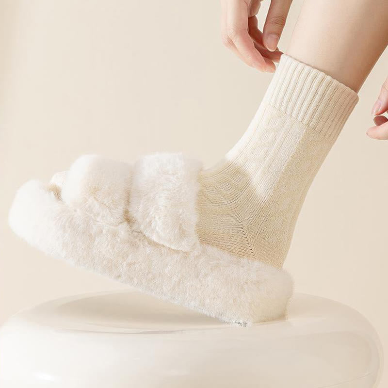 Chaussettes de soutien souples et mi-mollet (5 paires) - image 5