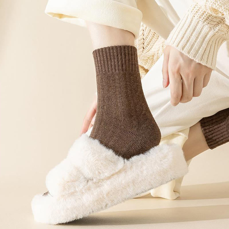 Chaussettes de soutien souples et mi-mollet (5 paires) - image 1