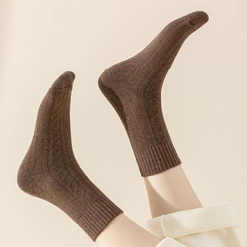 Chaussettes de soutien souples et mi-mollet (5 paires) - image 6