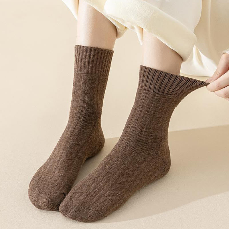 Chaussettes de soutien souples et mi-mollet (5 paires) - image 2
