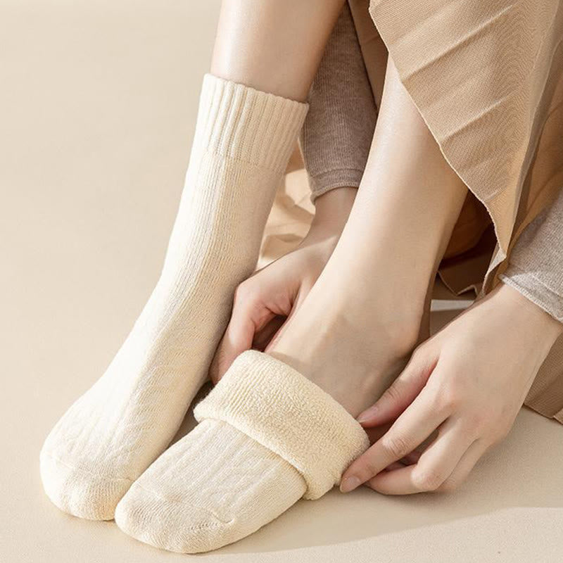 Chaussettes de soutien souples et mi-mollet (5 paires) - image 4