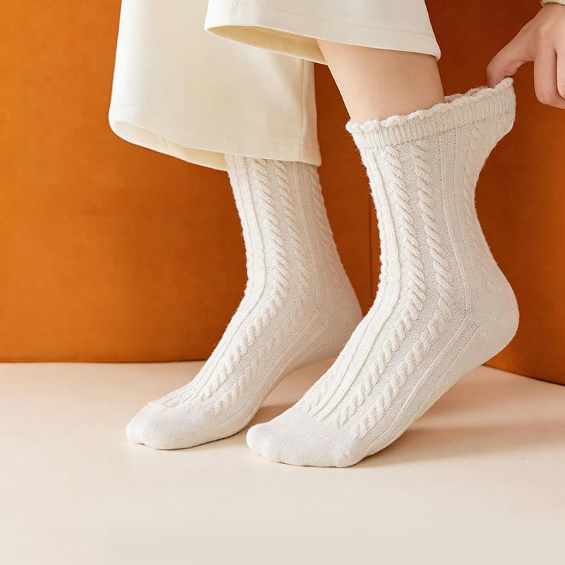 Chaussettes douces et moelleuses (3 paires) - image 2