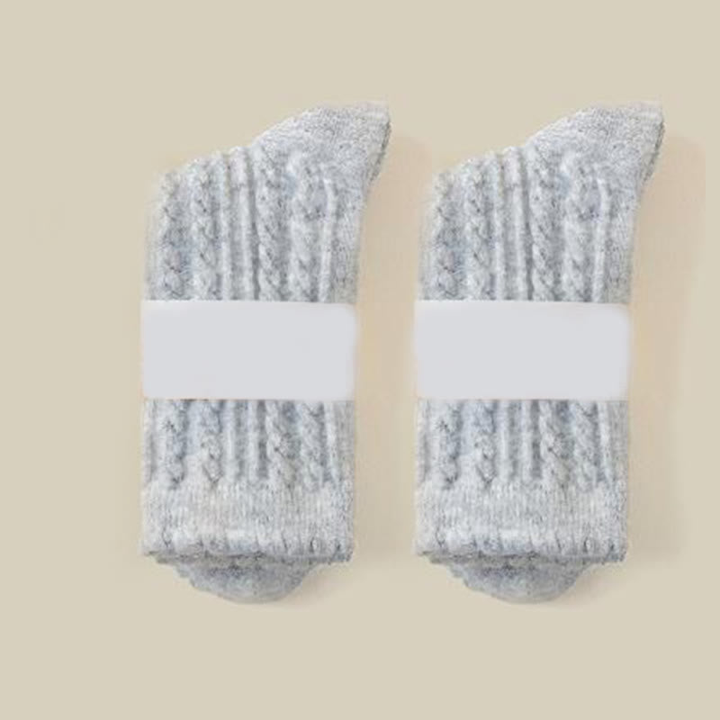 Chaussettes douces et moelleuses (3 paires) - Gris clair - EU36-40(US3-7) - image 15