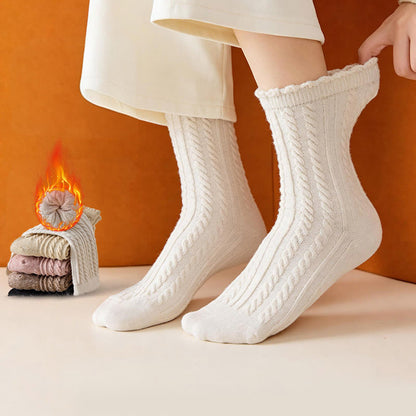 Chaussettes douces et moelleuses (3 paires) - image 0
