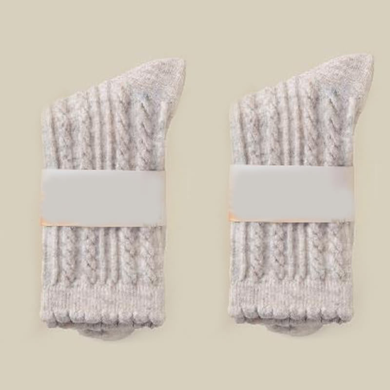 Chaussettes douces et moelleuses (3 paires) - Abricot - EU36-40(US3-7) - image 16