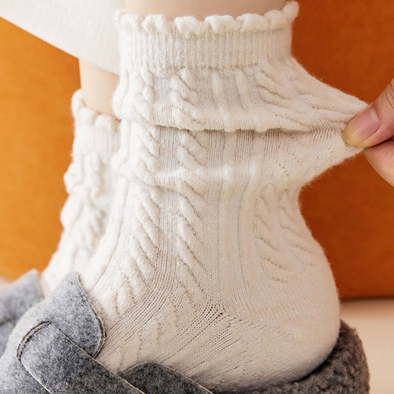 Chaussettes douces et moelleuses (3 paires) - image 3