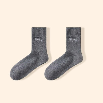 Chaussettes chaudes quart de pouce (4 paires) - Gris foncé - EU39-44(US6-10) - image 18