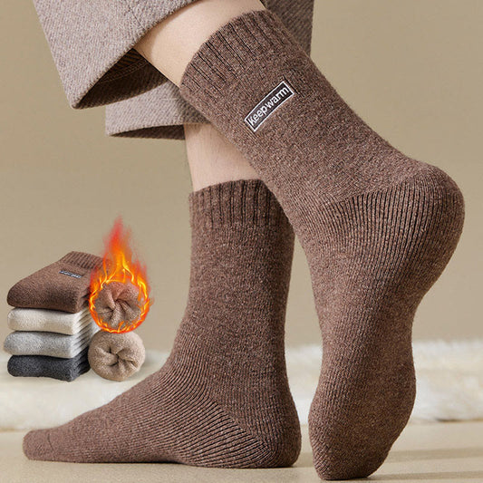 Chaussettes chaudes quart de pouce (4 paires) - image 0
