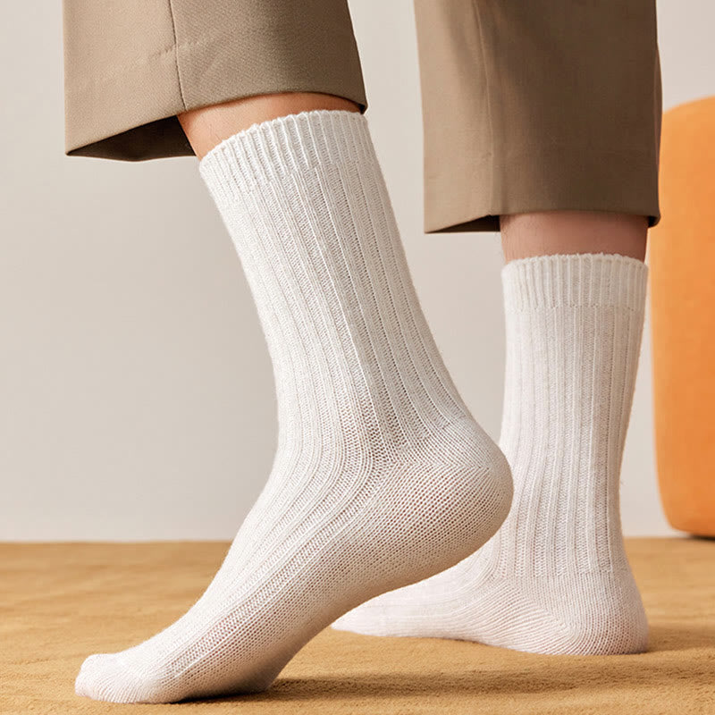 Chaussettes basses en laine de mouton douce (3 paires) - image 5