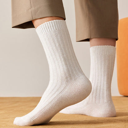Chaussettes basses en laine de mouton douce (3 paires) - image 5