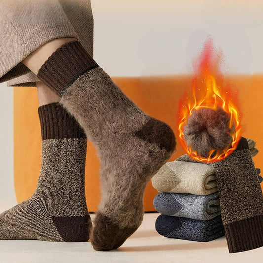 Chaussettes chaudes en cachemire (2 paires) - image 0