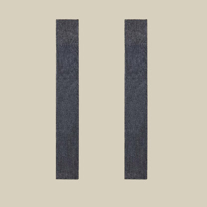 Manches cuissardes en laine épaisse et chaude - Gris foncé - One Size - image 14
