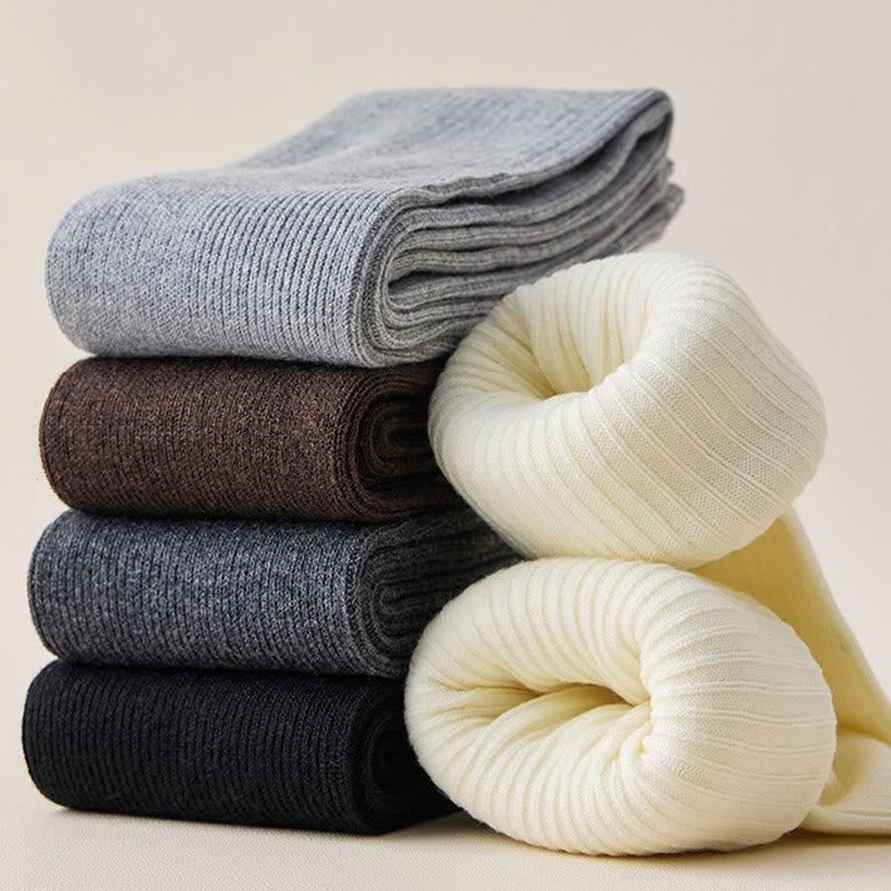 Manches cuissardes en laine épaisse et chaude - image 9